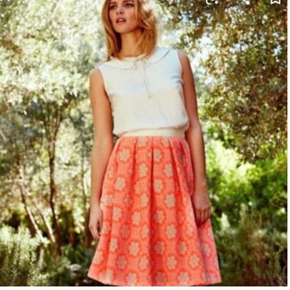 Boden Dresses & Skirts - Boden Arianna Skirt in Neon Coral - Size 12R